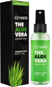 MARS The Aloe Vera Makeup Fixer For Face Makeup Primer  - 130 ml (Green)
