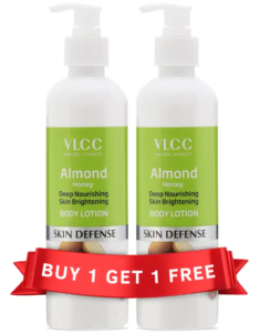 VLCC Almond Honey Deep Nourishing & Skin Brightening Body Lotion - 350ml + 350ml [Buy 1get 1]